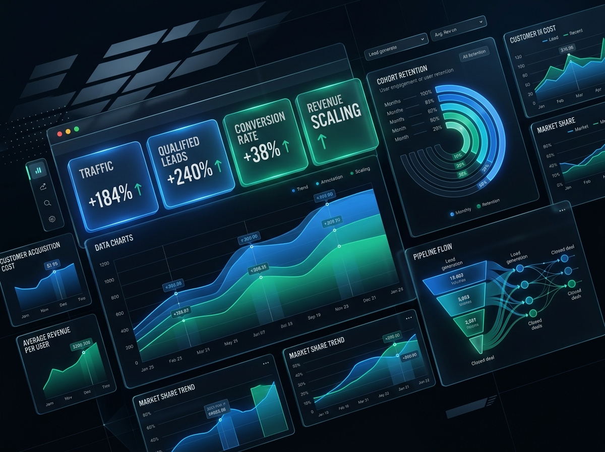 Business Growth Analytics Visual