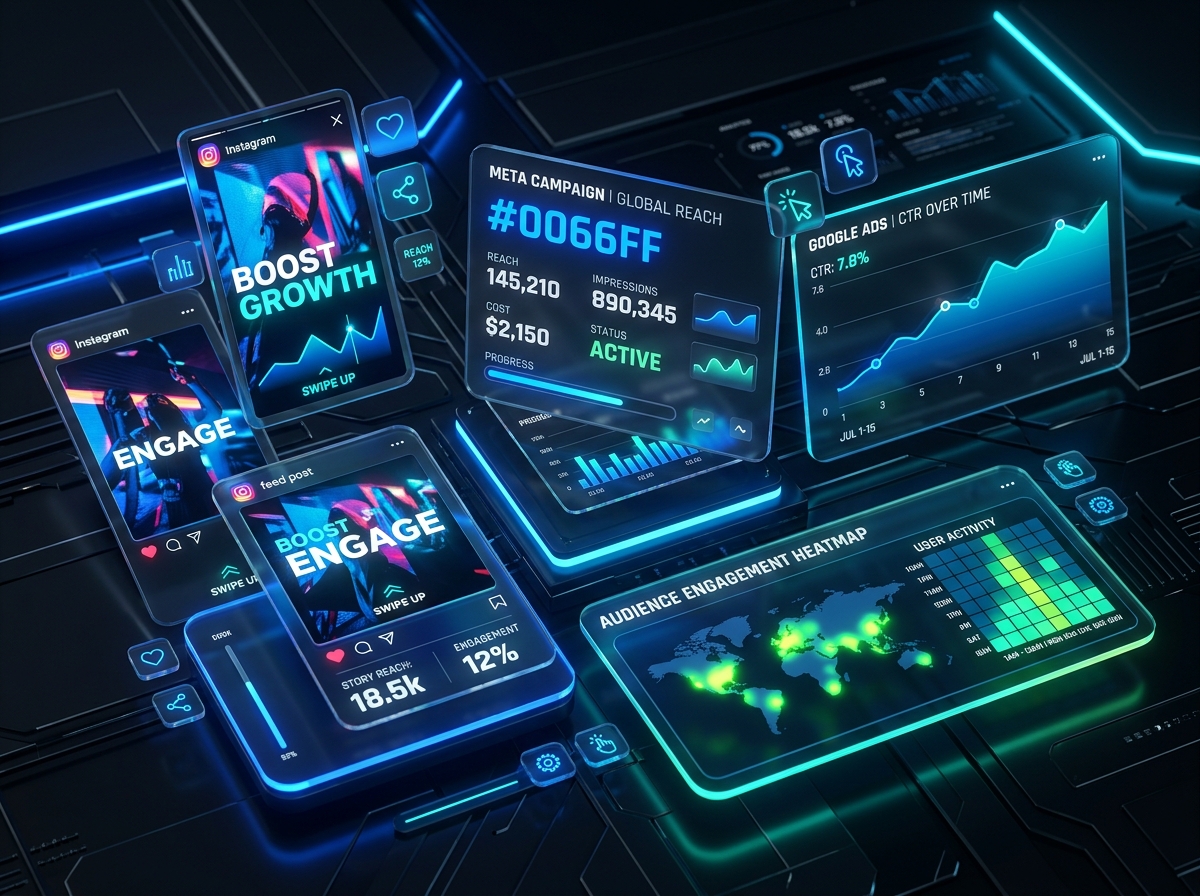 Digital Marketing Campaign Visual
