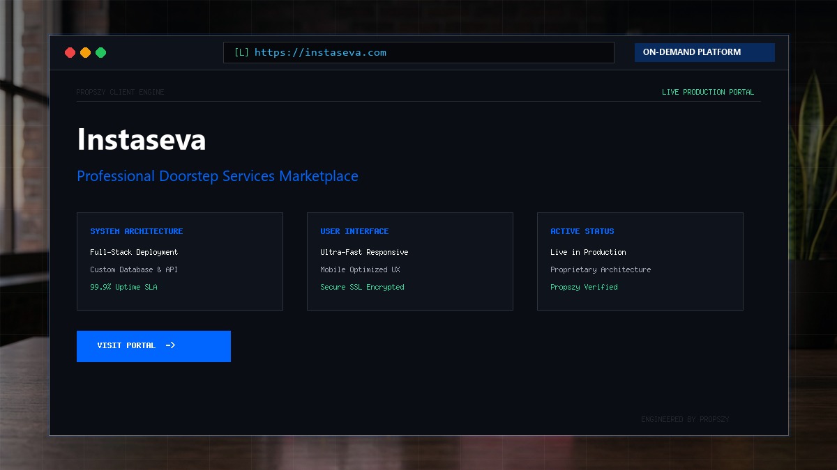 Instaseva.com Platform