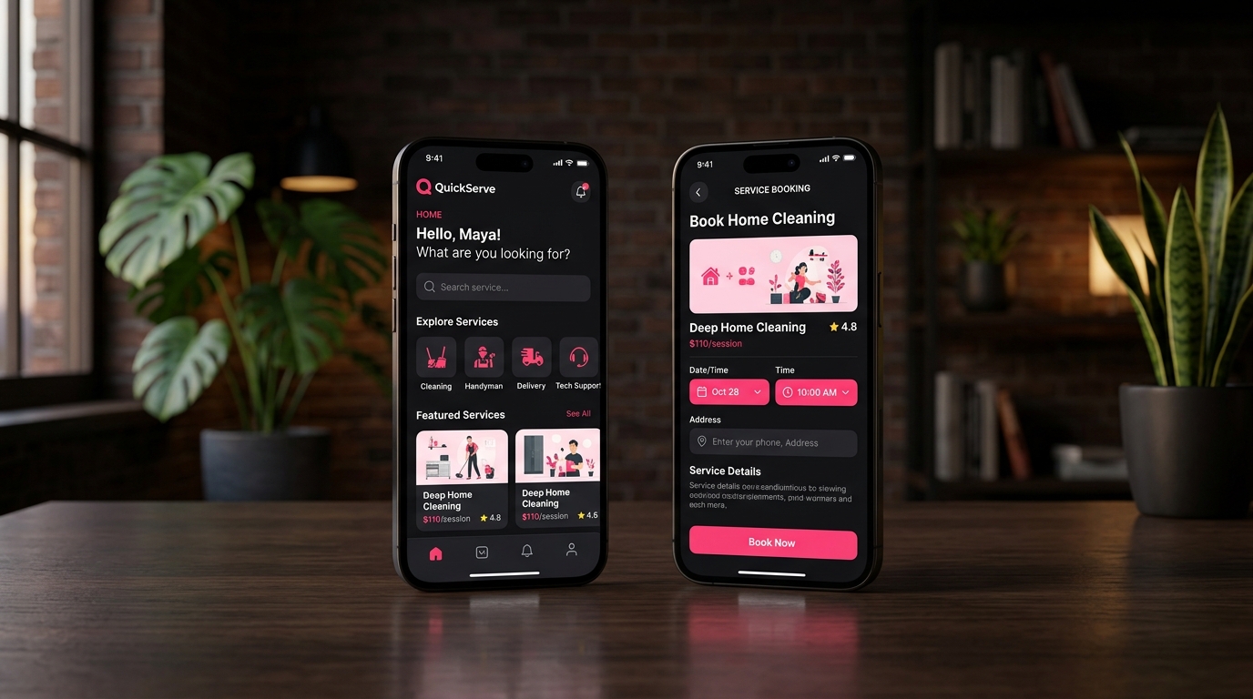 On-Demand Service App Development